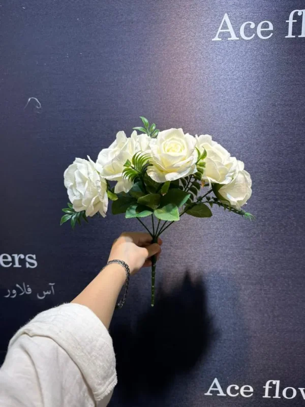 رز پنج گل درشت a - Image 3