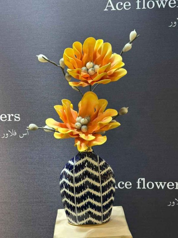گل فومی نارنجی