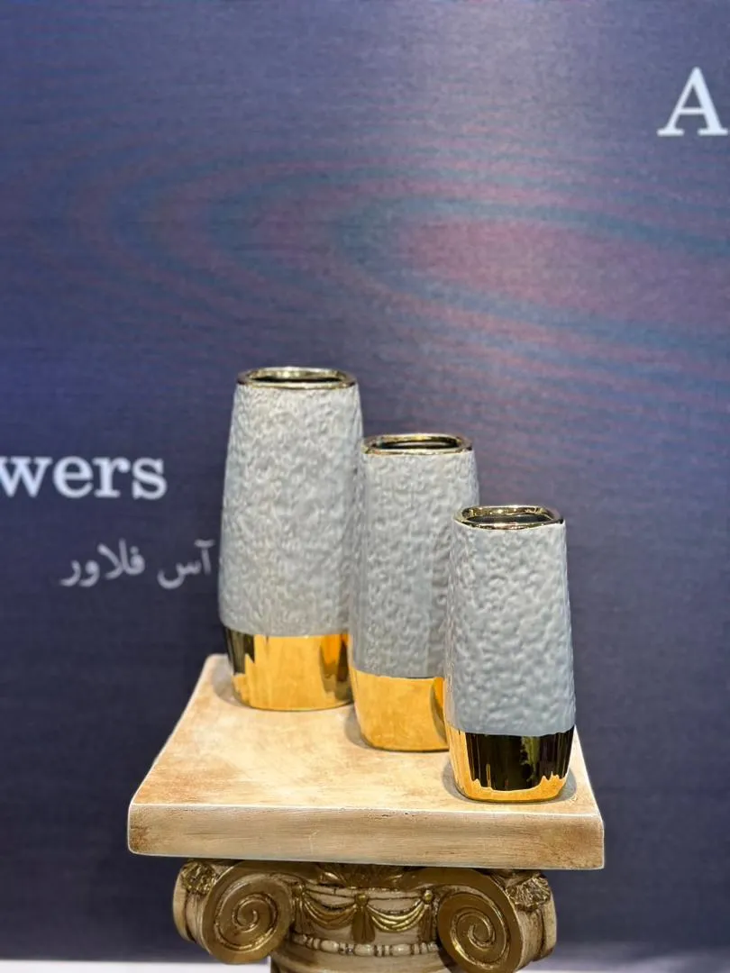 ست گلدان سرامیکی